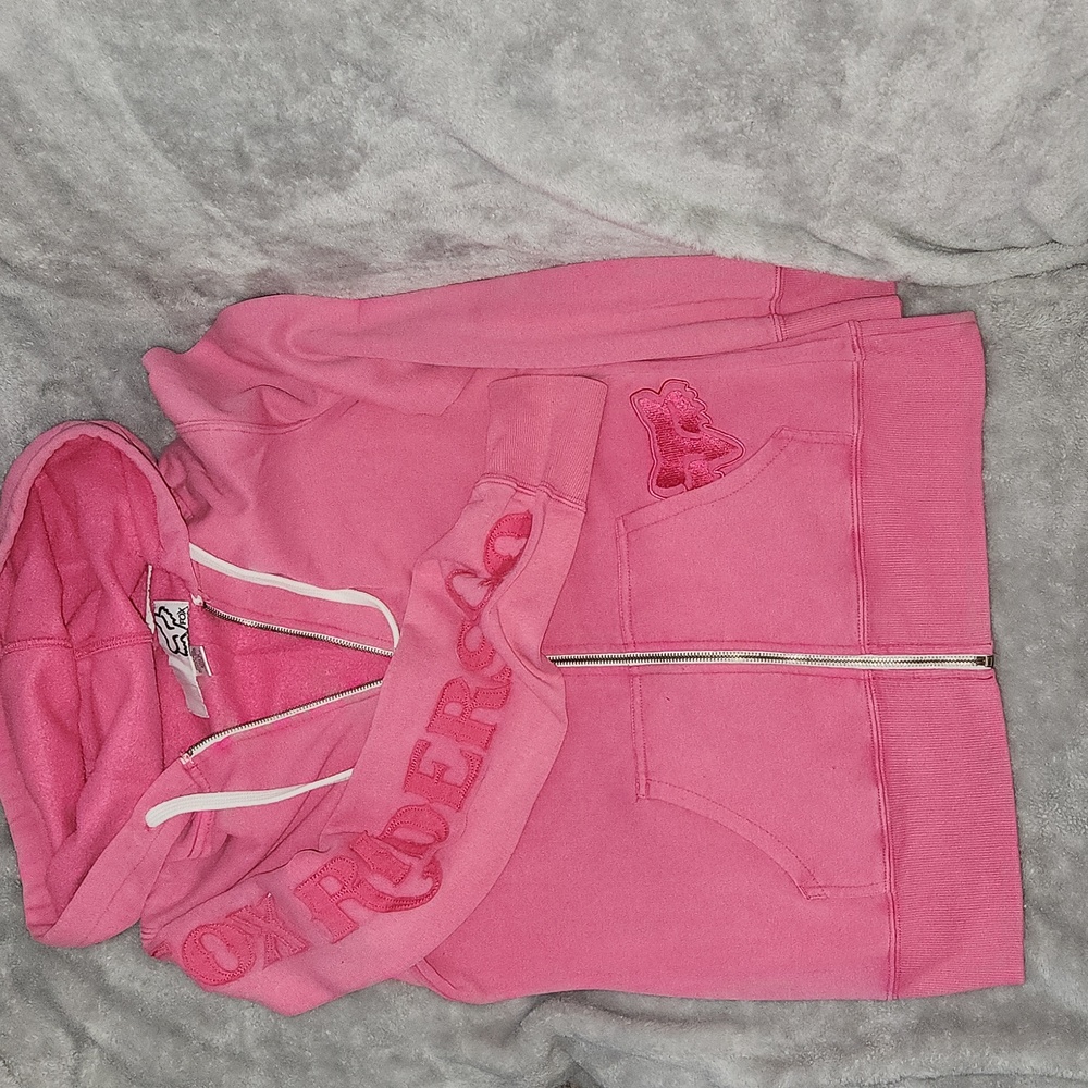 Fox Zip up hooded sweatshirt